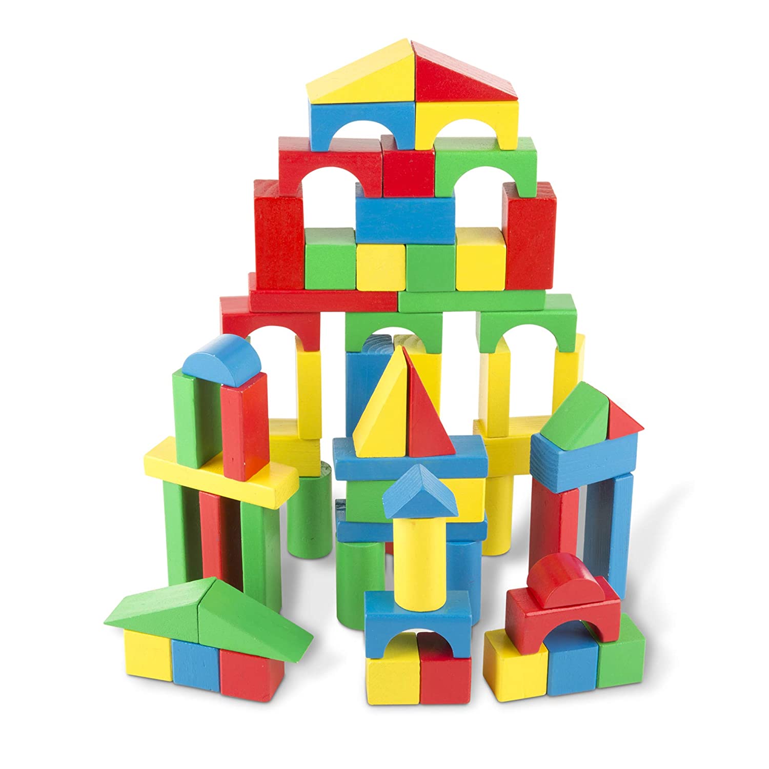 Holzbausteine (100 Teile)